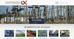 Desktop Screenshot of oxipress.com.br